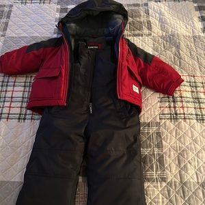 Oshkosh jacket and bib snow pants set